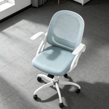 Breathable Mesh Ergonomic Task Chair Flip-up Arms